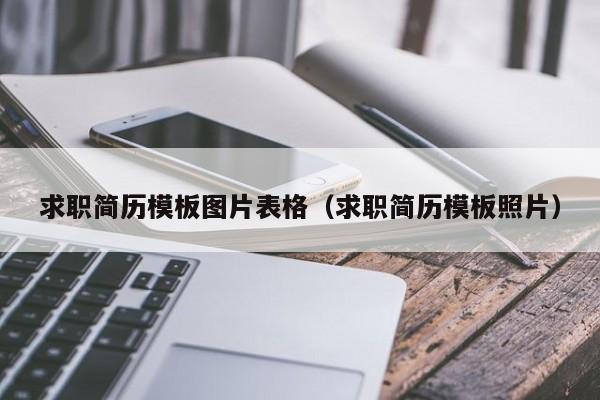 求职简历模板图片表格（求职简历模板照片）