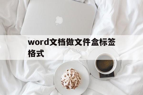 word文档做文件盒标签格式(word文档做文件盒标签格式是什么)