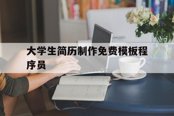 包含大学生简历制作免费模板程序员的词条