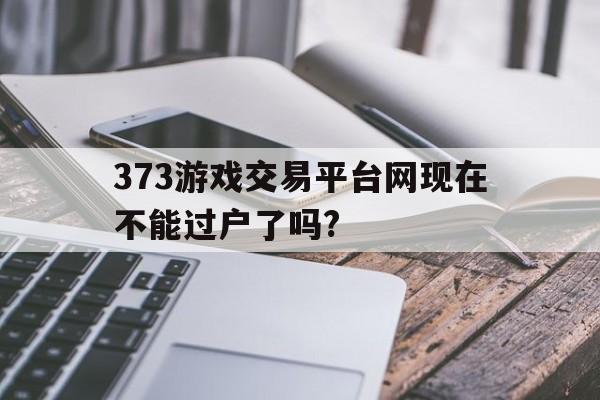 373游戏交易平台网现在不能过户了吗?的简单介绍