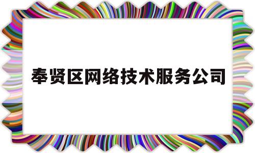 奉贤区网络技术服务公司(奉贤区网络技术服务公司地址)