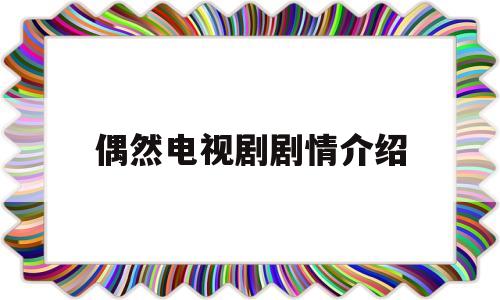 偶然电视剧剧情介绍(偶然电视剧演员表)