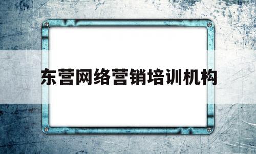 东营网络营销培训机构(东营市网络科技有限公司)