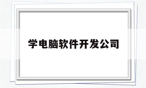 学电脑软件开发公司(学电脑软件开发公司怎么样)