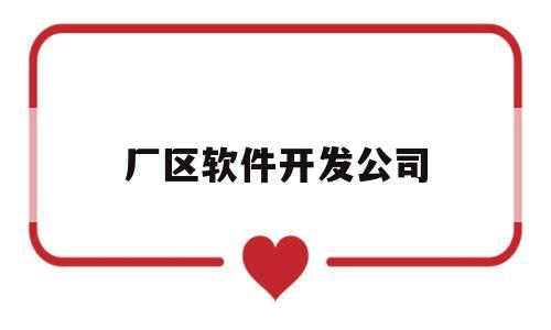 厂区软件开发公司(软件开发公司做什么)