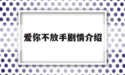 爱你不放手剧情介绍(爱你不放手电视剧剧情介绍)