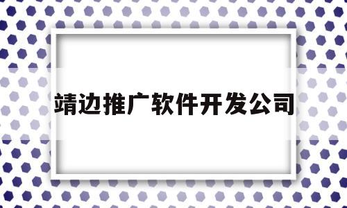 靖边推广软件开发公司(靖边推广软件开发公司招聘)