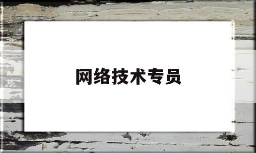 网络技术专员(网络技术专员业务范围)