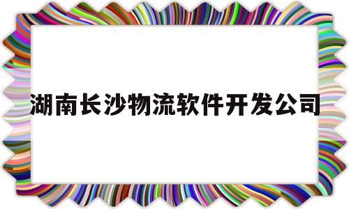 湖南长沙物流软件开发公司(长沙物流总部公司招聘)