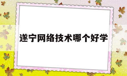 遂宁网络技术哪个好学(遂宁有哪些职业技术学校)