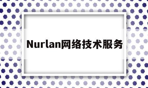 Nurlan网络技术服务(网络技术服务有限公司)