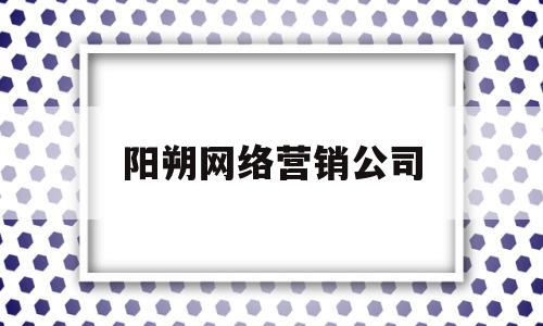 阳朔网络营销公司(今日阳朔网络)