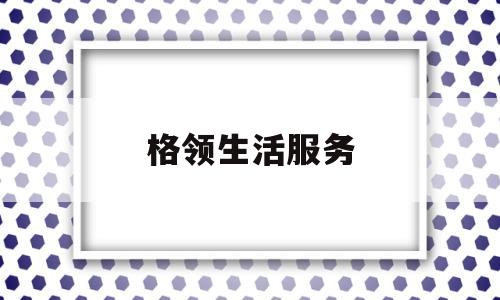 格领生活服务(深圳格领科技有限公司)