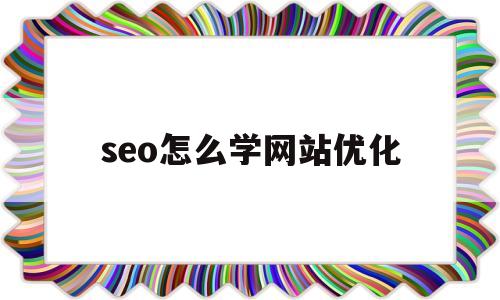 seo怎么学网站优化(seo网站优化技术)