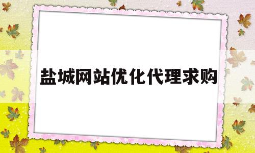 盐城网站优化代理求购(盐城网站开发)