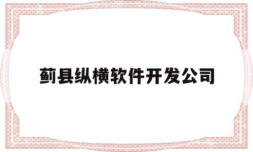 蓟县纵横软件开发公司(天津纵横建筑工程有限公司)